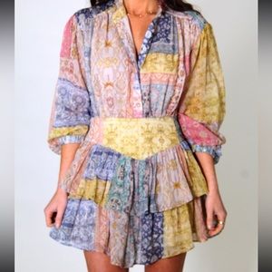 NWT - Boutique Multicolor Mini Dress - Size M